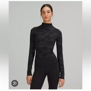 All Aligned Mockneck Long-Sleeve Shirt